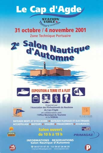 Salon nautique 2001