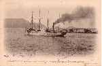 Philippeville- départ d'un steamer de la compagnie générale des transports maritimes